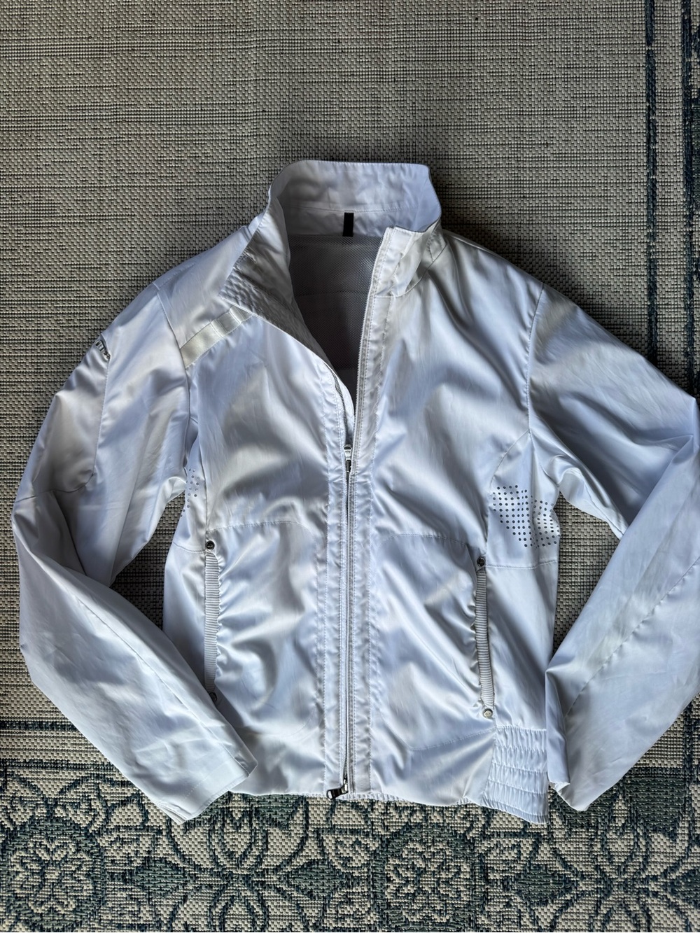 RLX Ralph Lauren Womens Full Zip Jacket White Please Read